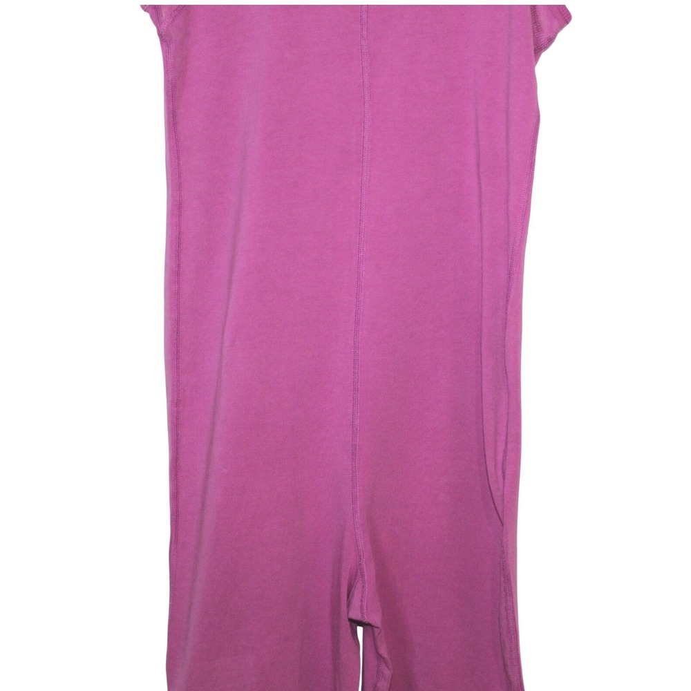 Free People Movement women's hot shot one piece romper magenta unitard singlet - Picture 11 of 12